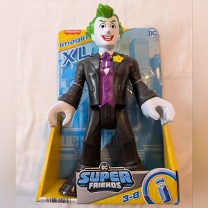 DC Super Friends Fisher Price Imaginext XL Joker BNWT